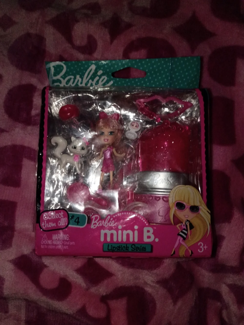NWT Barbie Mini B. Lipstick Series